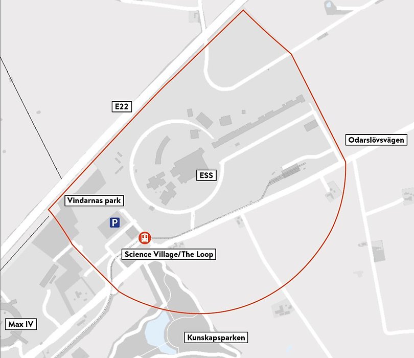 Karta över beredskapszon