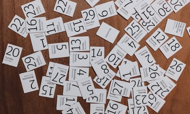 Bild på kalender